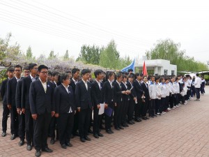 職業(yè)中專學(xué)生來我公司參觀學(xué)習(xí)