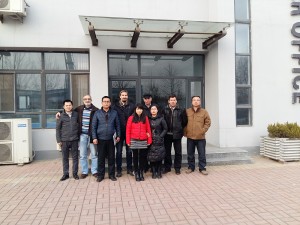 塞爾維亞客戶來我公司考察