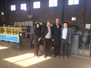 伊朗客戶到用戶現(xiàn)場考察