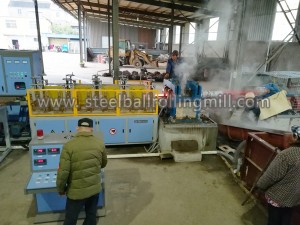 ?45鋼段軋制生產線應用現場